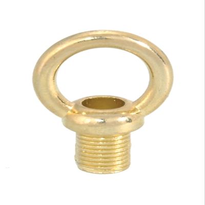 B&P Lamp 1 1/4" Ht. Zinc Loop W/Brass Plated Finish