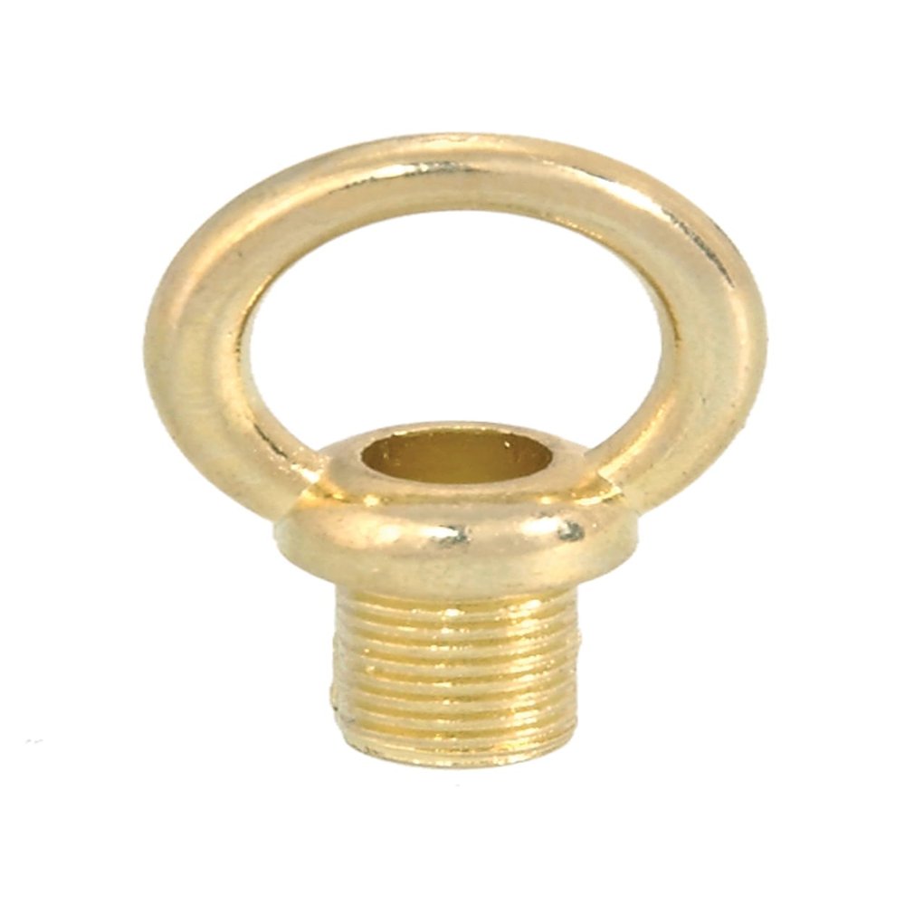 B&P Lamp 1 1/4" Ht. Zinc Loop W/Brass Plated Finish