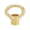 B&P Lamp 1 1/4" Ht. Zinc Loop W/Brass Plated Finish view 3