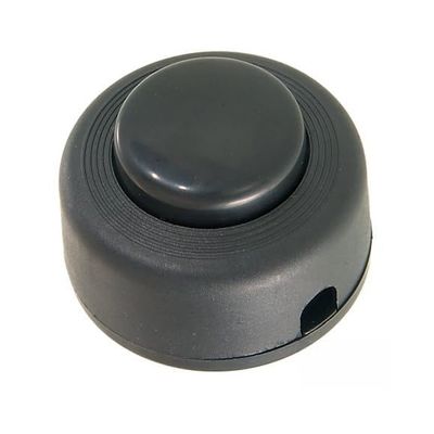 B&P Lamp On/Off, Push Button Floor Switch (Black)