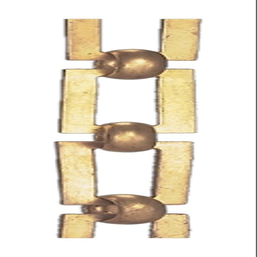 B&P Lamp Solid Brass Rectangular-Shape Chain, Ft.