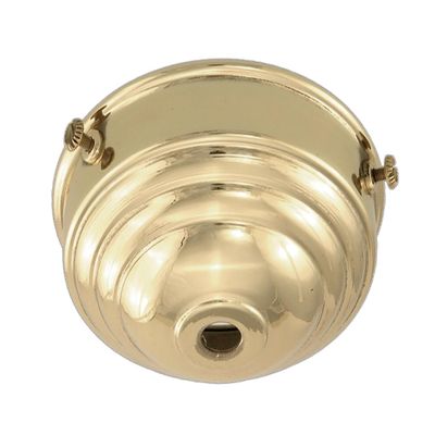 B&P Lamp 3 1/4" Fitter, Brass Art Deco Style Holder