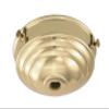 B&P Lamp 3 1/4" Fitter, Brass Art Deco Style Holder view 2