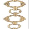 B&P Lamp Unfinished Brass Light Duty, Classical Style Oval Shape Chain, Ft. view 1