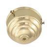 B&P Lamp 4" Fitter, Brass Deco Style Shade Holder view 2