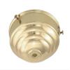 B&P Lamp 4" Fitter, Brass Deco Style Shade Holder view 3