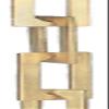 B&P Lamp Arts & Crafts Style Chain, Hand Made - Solid Brass, Ft. view 4