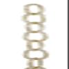 B&P Lamp Heavy Duty, Brass Plated Steel Oval Lamp Chain - 3 Foot Length view 1