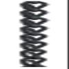 B&P Lamp #16 Black Oxide Steel, Double Jack Chain, Foot view 1