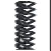 B&P Lamp #16 Black Oxide Steel, Double Jack Chain, Foot view 3