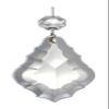 B&P Lamp BrilliantCut 3 Inch (76MM) Plain Crystal Spear, Nickel Pin view 2