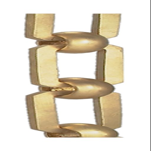 B&P Lamp Large, Solid Brass Rectangular-Shape Chain, Ft.