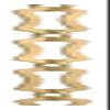 B&P Lamp Solid Brass Arts & Crafts Style Chain, Ft. view 1