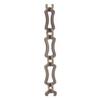 B&P Lamp Solid Brass Arts & Crafts Style Chain, Ft. view 2