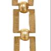 B&P Lamp Unfinished Brass Greek Key Stamped Chain view 1
