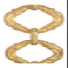 B&P Lamp Die Cast, Large Decorative Brass Chain, 20" Length view 1