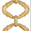 B&P Lamp Die Cast, Large Decorative Brass Chain, 20" Length view 2