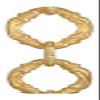 B&P Lamp Die Cast, Large Decorative Brass Chain, 20" Length view 4