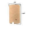B&P Lamp Paper Insulator for Keyless Candelabra Socket view 2