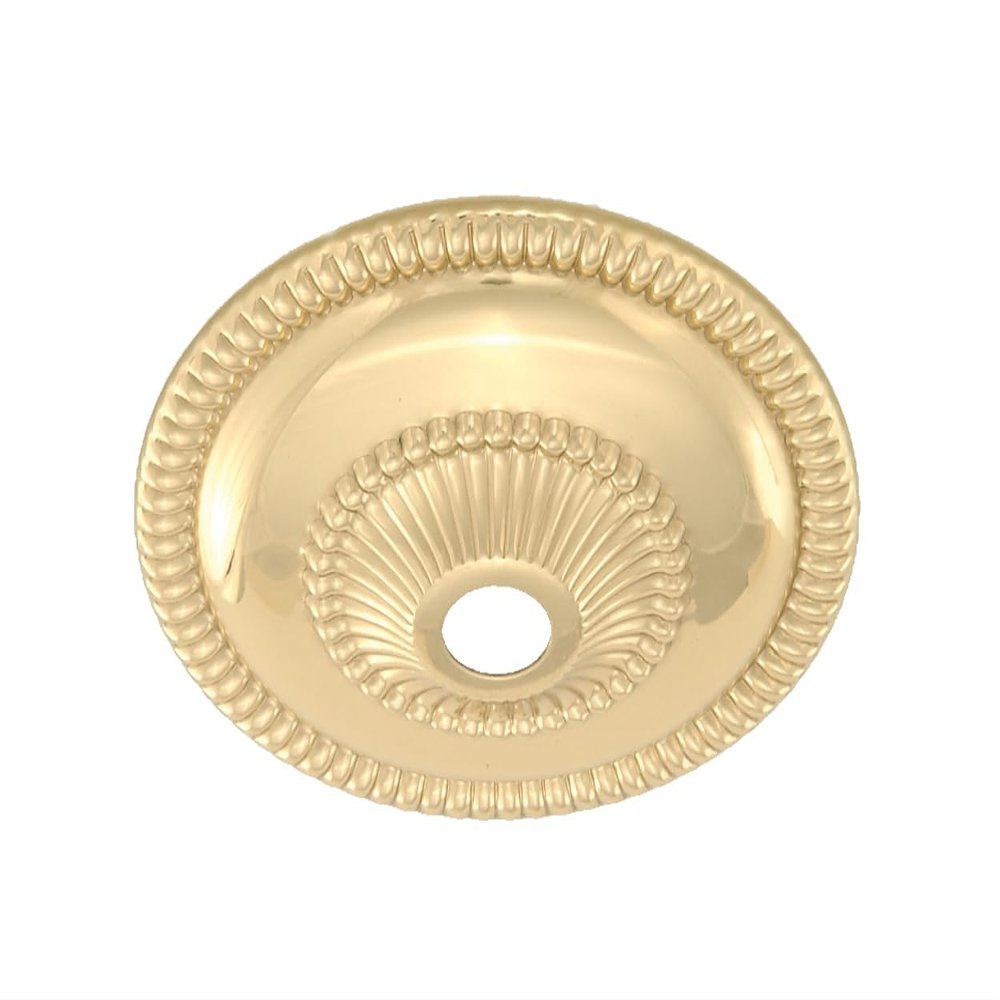B&P Lamp Stamped Brass Bobesche, 2 3/4" Dia.
