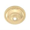 B&P Lamp Stamped Brass Bobesche, 2 3/4" Dia. view 2