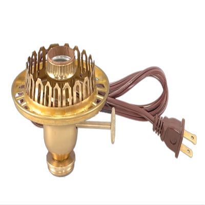 B&P Lamp #2 Electric Gallery W/4" Shade Holder