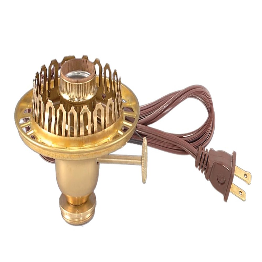 B&P Lamp #2 Electric Gallery W/4" Shade Holder