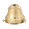 B&P Lamp 2 1/4" Fitter, Brass Fixture Shade Holder, Polished & Lacq. view 1