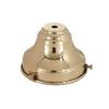 B&P Lamp 4" Fitter, Fixture Shade Holder, Polished & Lacq. Brass view 1