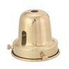B&P Lamp 2 1/4" Fitter, Bell-Type Shade Holder, Polished & Lacq. view 2