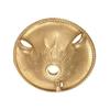 B&P Lamp Chain Junction Cap, 3 3/16" Dia., Unfin. Brass view 3