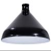 B&P Lamp Black, Industrial Style Metal Shade, 14" Diameter view 1