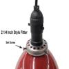 B&P Lamp Black, Industrial Style Metal Shade, 14" Diameter view 2
