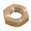 B&P Lamp 1/4-27F Brass Hexnut view 3