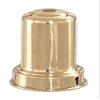 B&P Lamp Spun Brass Bead-Chain Shade Holder, Polished & Lacq. view 3