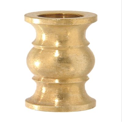 B&P Lamp 1 1/2 Inch Brass Spindle, Slips 1/8 Ip