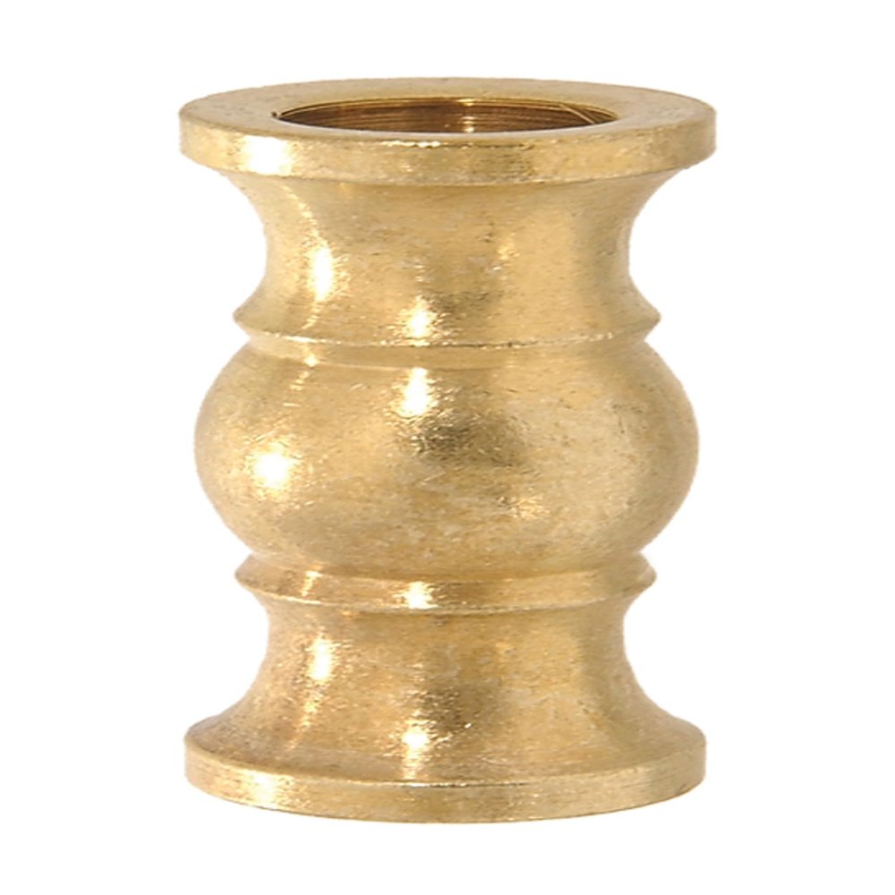 B&P Lamp 1 1/2 Inch Brass Spindle, Slips 1/8 Ip