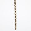B&P Lamp #16 Brass Double Jack Chain, Foot view 1