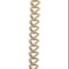 B&P Lamp #18 Brass Double Jack Chain, Foot view 2