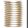 B&P Lamp #18 Brass Ladder Chain, Foot view 3