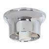 B&P Lamp Wired Fixture Holder, 4" Fitter, Nickel Finish view 1