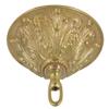 B&P Lamp Heavy, Antique Style Cast Brass Canopy Kit, 5 1/2" Diameter view 1