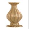 B&P Lamp Die Cast Brass Column, 13 1/8" Ht. view 2
