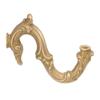 B&P Lamp 6 1/8" X 4 1/4" Ht. Brass Lamp Or Fixture Arm, Polished & Lacq. view 1