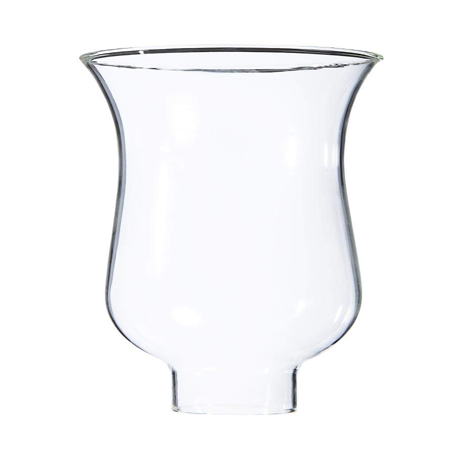 B&P Lamp 1 5/8" X 6 1/2" Clear Hurricane Shade