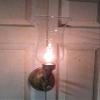 B&P Lamp 1 5/8" X 10" Clear Hurricane Shade view 2