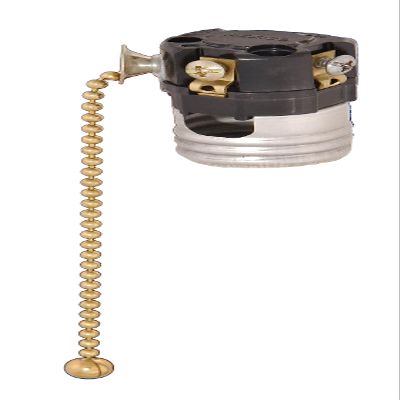 B&P Lamp Pull Chain Socket Interior, No Paper Insulator