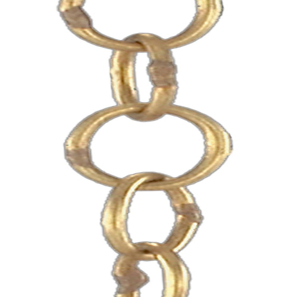 B&P Lamp Antique Finish Brass, Light Duty, Oval Shape Chain, Ft.