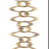 B&P Lamp Antique Finish Brass, Light Duty, Oval Shape Chain, Ft. view 3