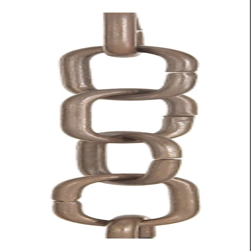 B&P Lamp Antique Finish Brass, Straight Side Oval Chain, Ft.